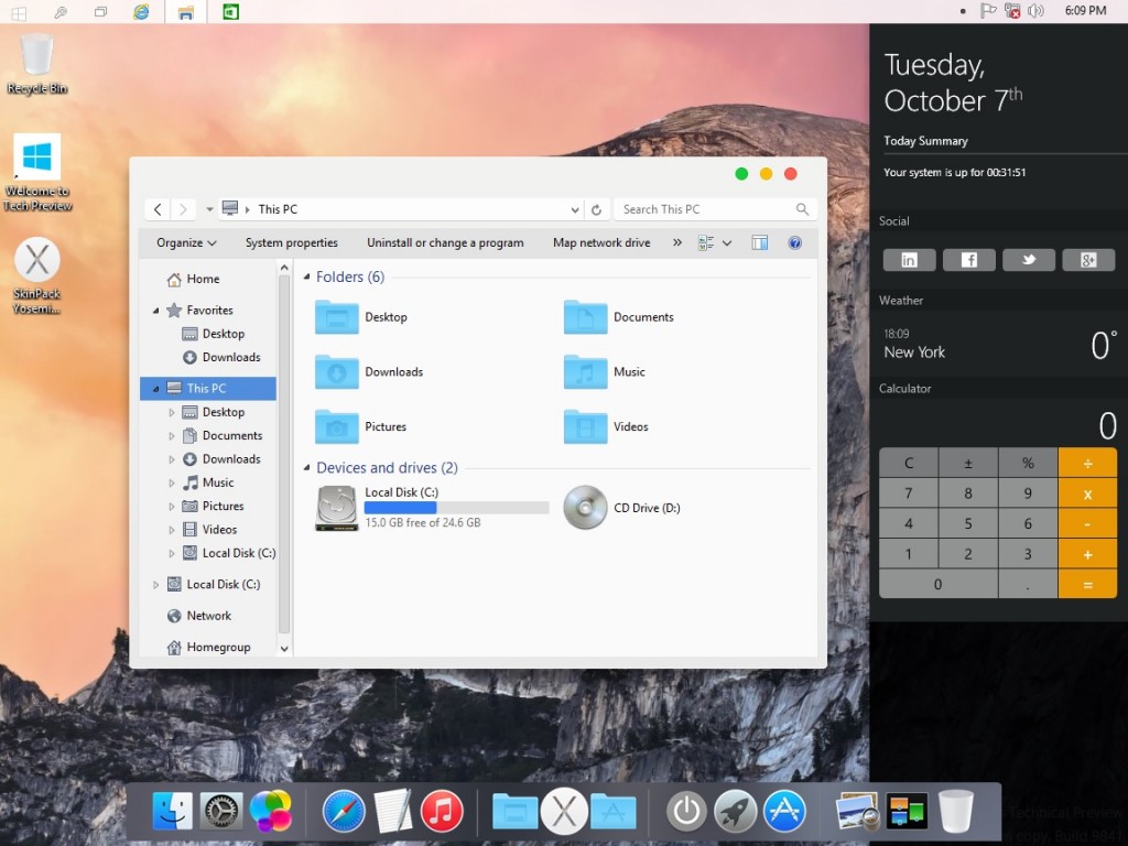 Mac os sierra theme for windows 10 free download